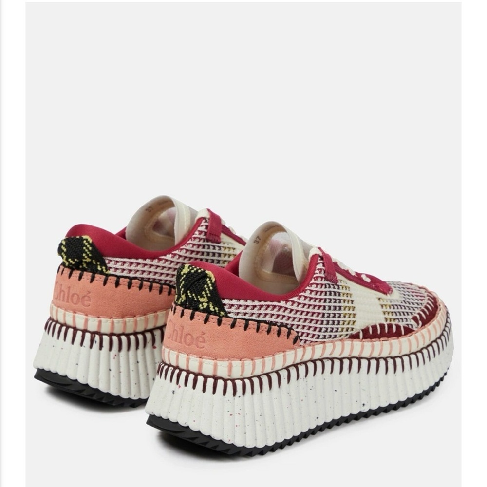 CHLOE Nama Low Top Sneakers - Picture 2 of 8
